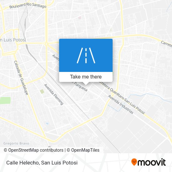 Calle Helecho map