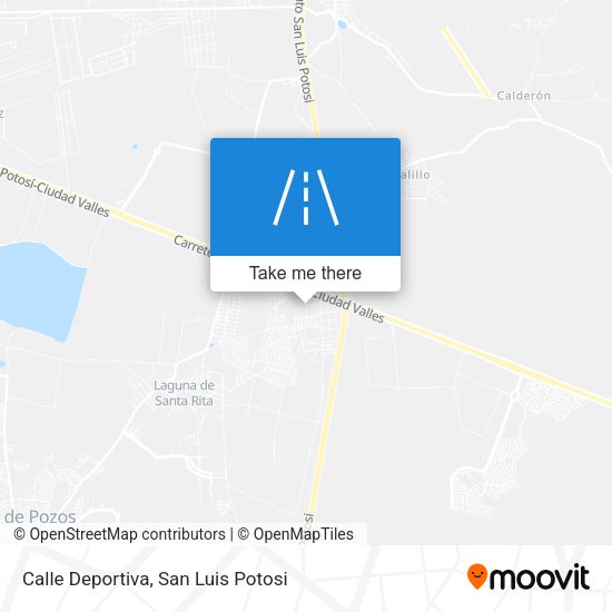 Calle Deportiva map