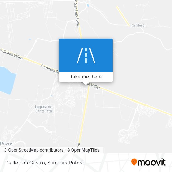 Mapa de Calle Los Castro