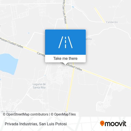 Mapa de Privada Industrias