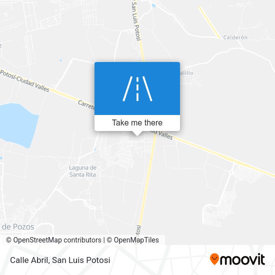 Calle Abril map