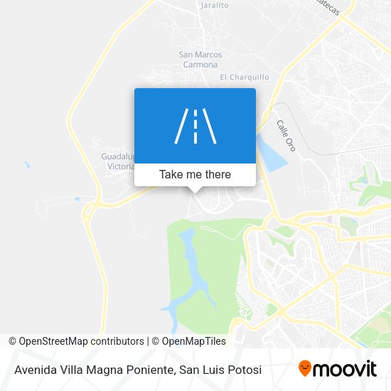 Avenida Villa Magna Poniente map