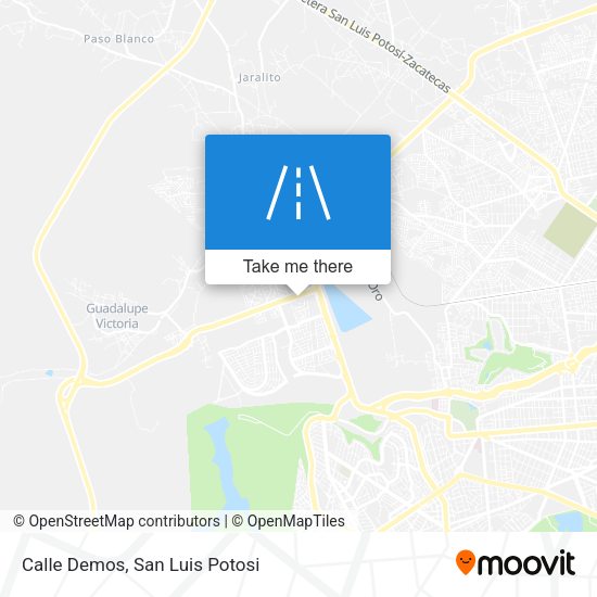 Calle Demos map