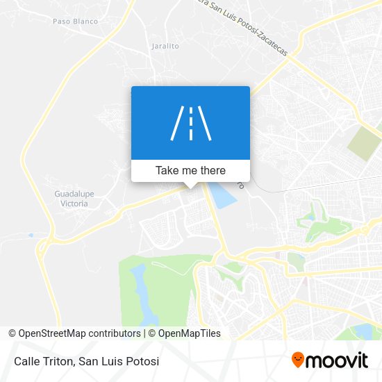 Calle Triton map