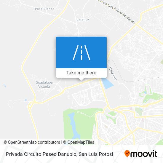 Privada Circuito Paseo Danubio map