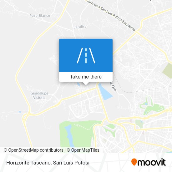 Mapa de Horizonte Tascano