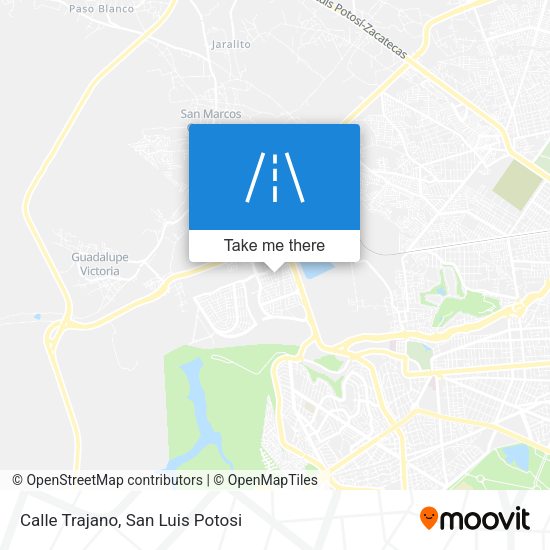 Calle Trajano map