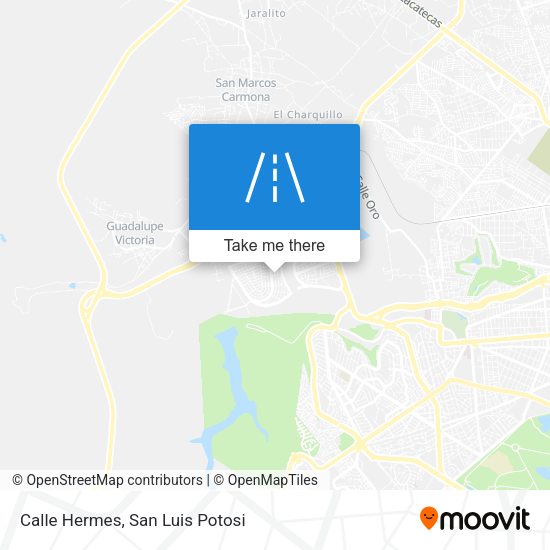 Calle Hermes map