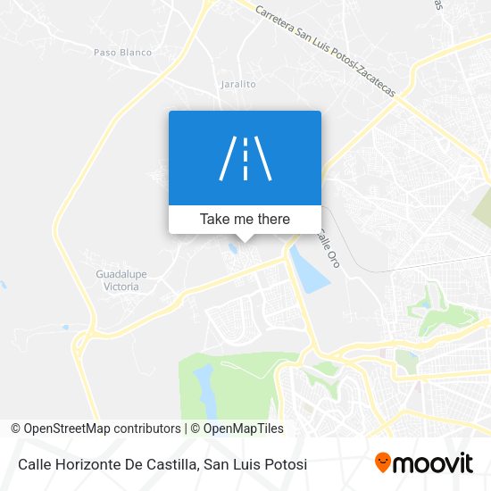 Calle Horizonte De Castilla map