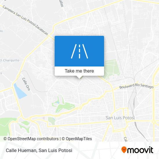 Mapa de Calle Hueman