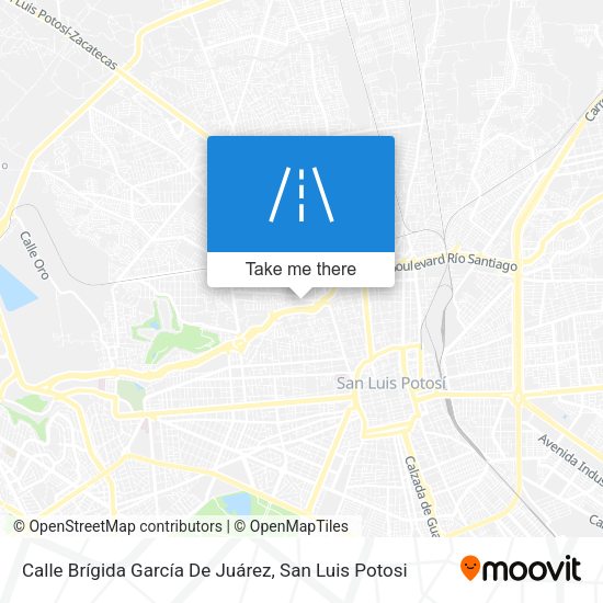 Calle Brígida García De Juárez map
