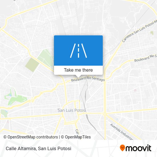 Calle Altamira map