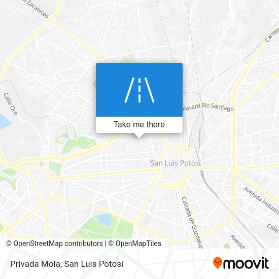 Privada Mola map