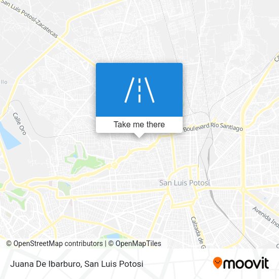 Juana De Ibarburo map