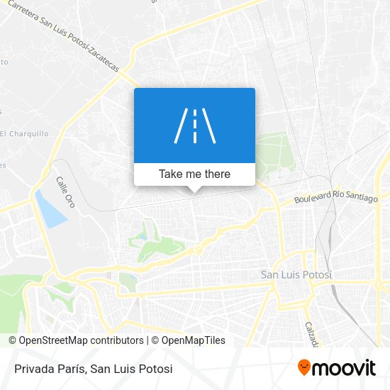 Privada París map