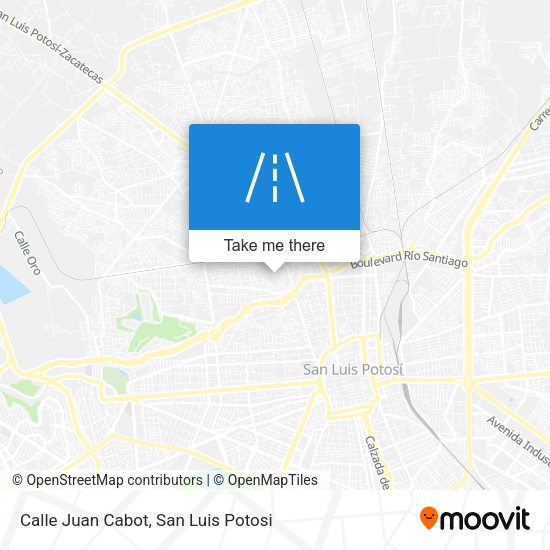 Calle Juan Cabot map