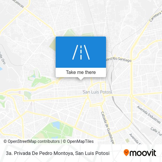 3a. Privada De Pedro Montoya map