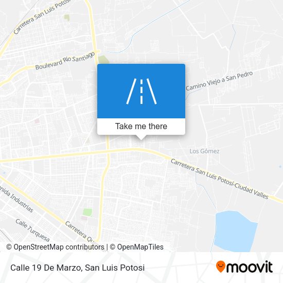 Calle 19 De Marzo map