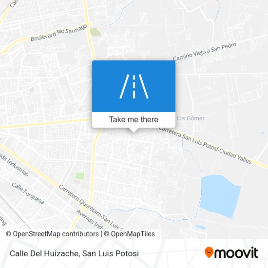 Mapa de Calle Del Huizache
