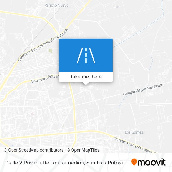 Calle 2 Privada De Los Remedios map