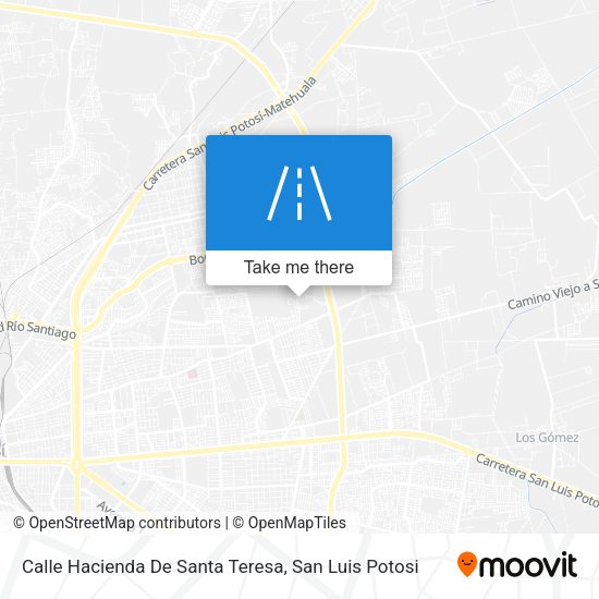 Calle Hacienda De Santa Teresa map