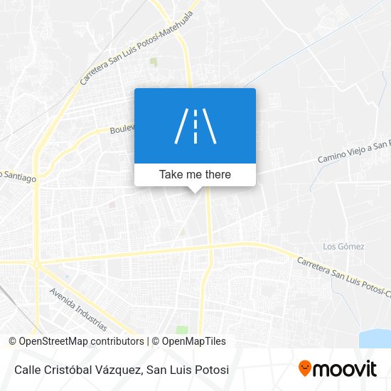 Calle Cristóbal Vázquez map
