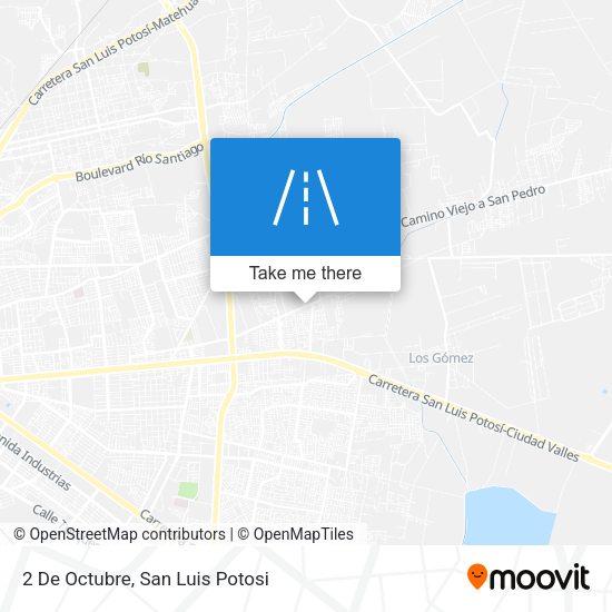 2 De Octubre map