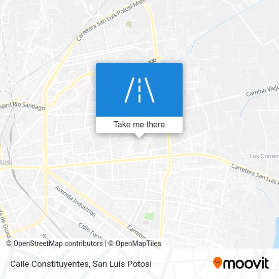 Calle Constituyentes map