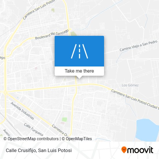 Calle Crusifijo map