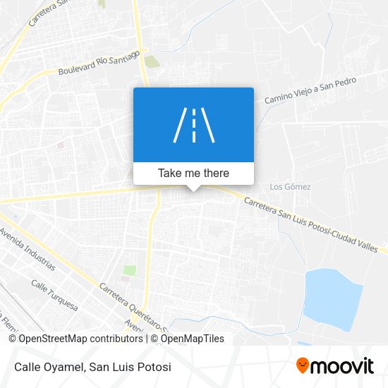 Mapa de Calle Oyamel