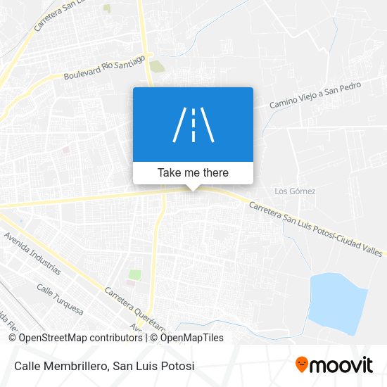 Calle Membrillero map