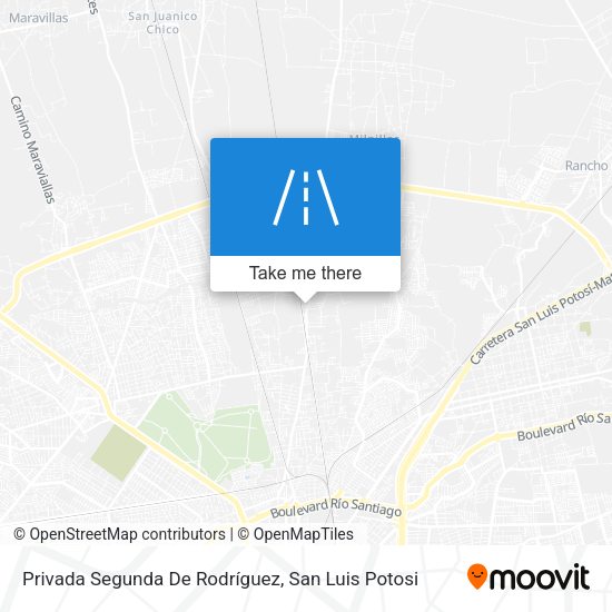 Privada Segunda De Rodríguez map