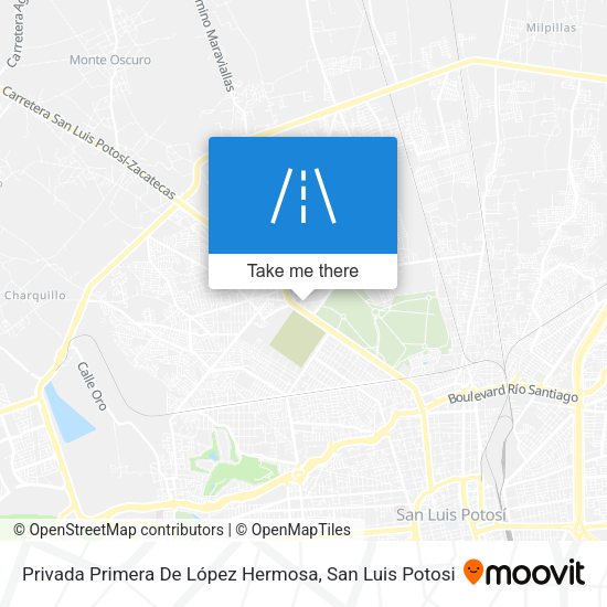 Privada Primera De López Hermosa map