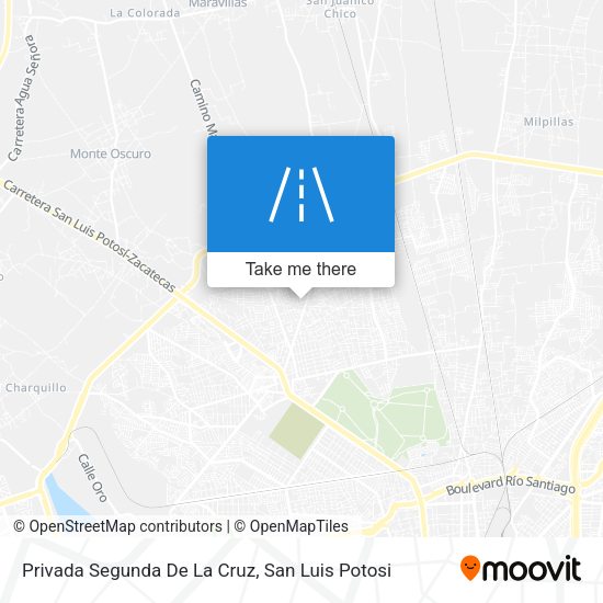 Mapa de Privada Segunda De La Cruz