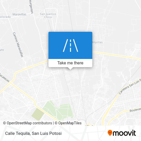 Calle Tequila map