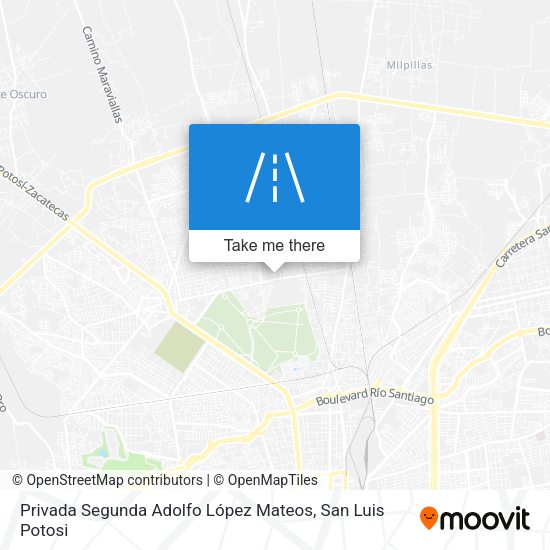 Privada Segunda Adolfo López Mateos map