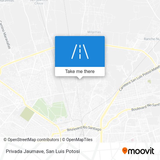 Privada Jaumave map
