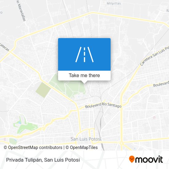 Mapa de Privada Tulipán