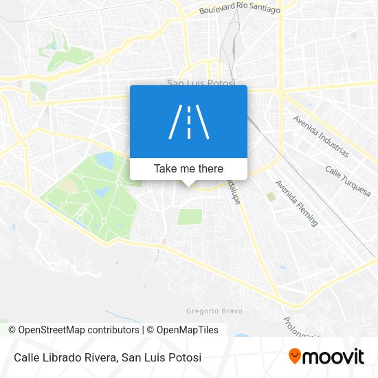 Mapa de Calle Librado Rivera