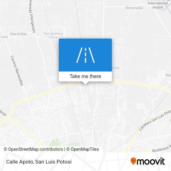 Calle Apolo map