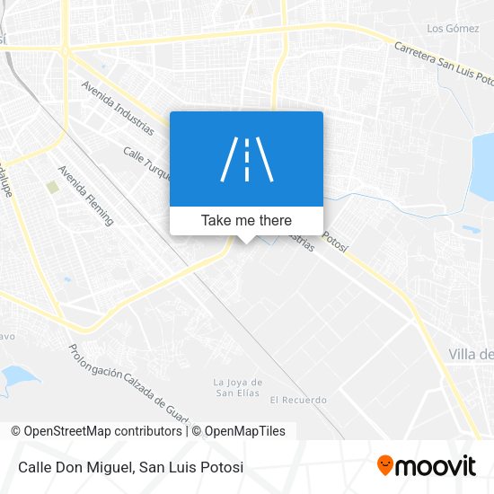 Calle Don Miguel map
