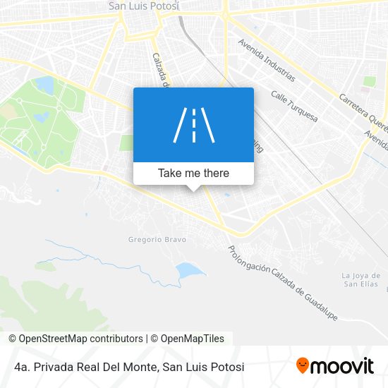 Mapa de 4a. Privada Real Del Monte