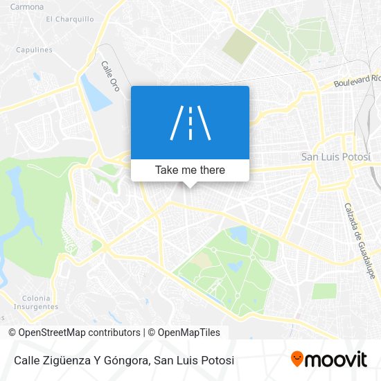 Calle Zigüenza Y Góngora map