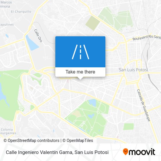 Calle Ingeniero Valentín Gama map