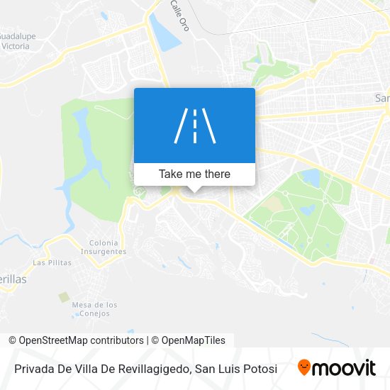 Privada De Villa De Revillagigedo map