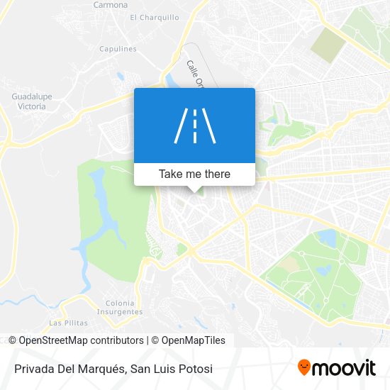 Privada Del Marqués map