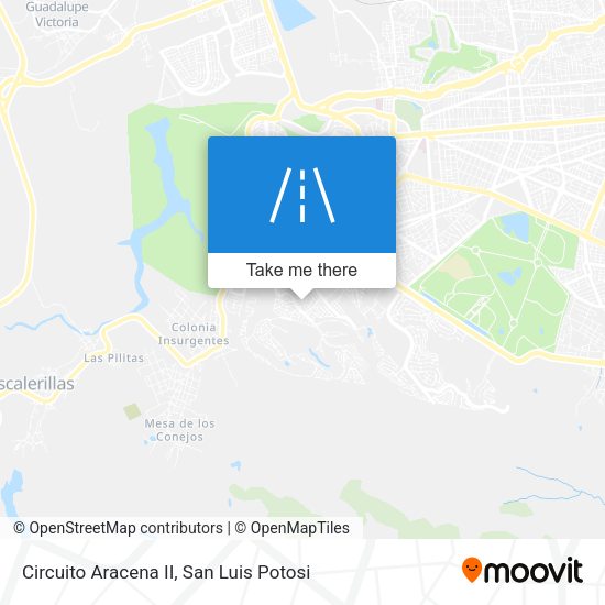Mapa de Circuito Aracena II