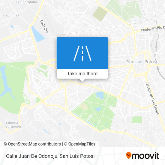 Mapa de Calle Juan De Odonoju