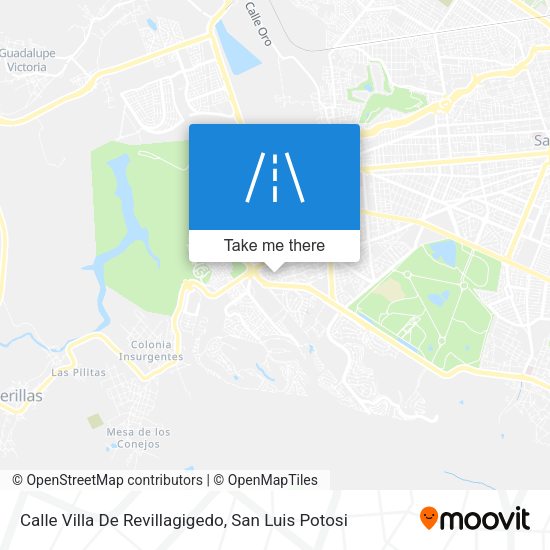Calle Villa De Revillagigedo map