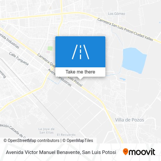 Mapa de Avenida Víctor Manuel Benavente